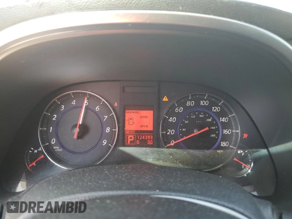 2011 Infiniti FX35 with VIN JN8AS1MU0BM711926, listed as a Copart auction lot 73609004 with 124,393 mi miles and Non Repairable. Bid and sale history available at carsss.com. Image 9.