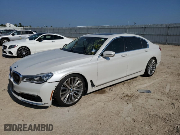 2018 BMW 7 Series ALPINA B7 xDrive with VIN WBA7F2C54JG423721, listed as a Copart auction lot 66326174 with 0 mi miles and Salvage Title. Bid and sale history available at carsss.com. Image 1.