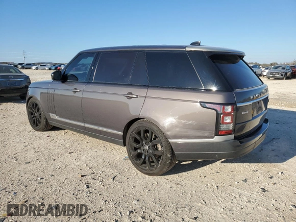 2017 Land Rover Range Rover z VIN SALGS5FE4HA326388, wystawiony jako Copart lot #41847525 z przebiegiem 122 029 mil mil oraz Czysty tytuł • Clean title. Historia ofert i sprzedaży dostępna na DreamBid. Obrazek 2.