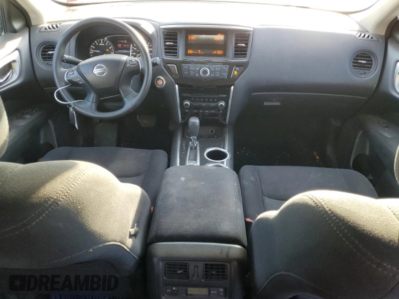 2016 Nissan Pathfinder S with VIN 5N1AR2MM5GC636985, listed as a Copart auction lot 74750644 with 124,108 mi miles and Salvage Title. Bid and sale history available at carsss.com. Image 8.