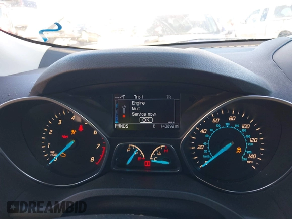 2014 Ford Escape Titanium with VIN 1FMCU0JX7EUC59643, listed as a IAAI auction lot 41082952 with 143,899 mi miles. Bid and sale history available at carsss.com. Image 7.