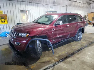 2017 Jeep Grand Cherokee Limited 75th Anniversary with VIN 1C4RJFBG3HC843573, listed as a Copart auction lot 86704244 with 70,659 mi miles and Salvage title. Bid and sale history available at DreamBid. Image 1.