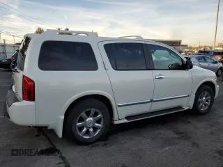 2005 Infiniti QX56 with VIN 5N3AA08C25N805477, listed as a Copart auction lot 80554204 with 197,257 mi miles and Salvage Title. Bid and sale history available at carsss.com. Image 3.