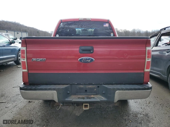2009 Ford F-150 XL with VIN 1FTRW14829FB02387, listed as a Copart auction lot 46781225 with 288,257 mi miles and Clean Title. Bid and sale history available at carsss.com. Image 6.