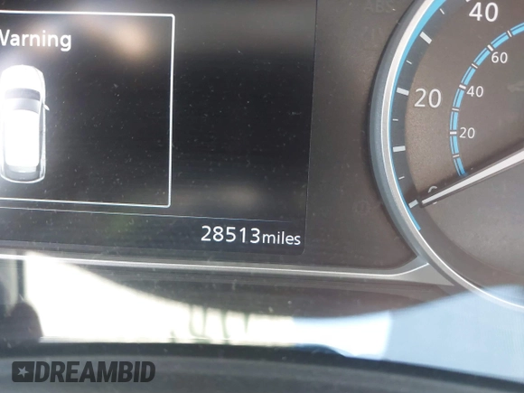 2023 Nissan LEAF SV Plus with VIN 1N4CZ1CV2PC557412, listed as a IAAI auction lot 41814701 with 28,513 mi miles and . Bid and sale history available at DreamBid. Image 16.