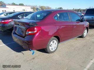 2020 Mitsubishi Mirage G4 ES with VIN ML32F3FJ3LHF00531, listed as a IAAI auction lot 41820798 with 62,625 mi miles. Bid and sale history available at carsss.com. Image 4.
