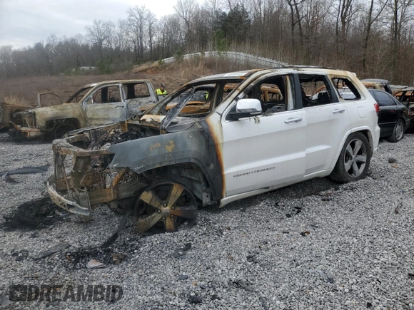 2016 Jeep Grand Cherokee High Altitude with VIN 1C4RJFCG4GC490709, listed as a Copart auction lot 45899025 with 0 mi miles and Salvage Title. Bid and sale history available at carsss.com. Image 1.