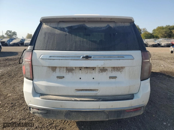 2021 Chevrolet Tahoe Commercial with VIN 1GNSKLED5MR309956, listed as a Copart auction lot 75237034 with 97,716 mi miles and Salvage Title. Bid and sale history available at carsss.com. Image 6.