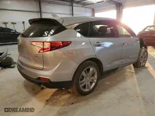 2019 Acura RDX w/Advance Pkg with VIN 5J8TC2H7XKL030451, listed as a Copart auction lot 42563685 with 62,835 mi miles and Salvage Title. Bid and sale history available at carsss.com. Image 3.