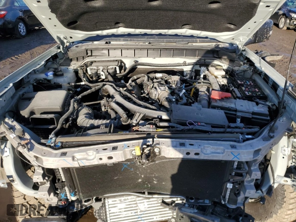 2023 Ford Bronco with VIN 1FMEE5DP8PLB93420, listed as a Copart auction lot 42247495 with 8,802 mi miles and Salvage Title. Bid and sale history available at DreamBid. Image 12.
