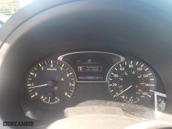 2017 Nissan Altima 2.5 SR with VIN 1N4AL3AP8HC277889, listed as a Copart auction lot 47003545 with 150,082 mi miles and Salvage Title. Bid and sale history available at carsss.com. Image 9.