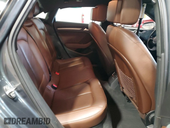 2015 Audi A3 Premium with VIN WAUBFGFF1F1093638, listed as a Copart auction lot 53993265 with 81,538 mi miles and Salvage title. Bid and sale history available at DreamBid. Image 10.