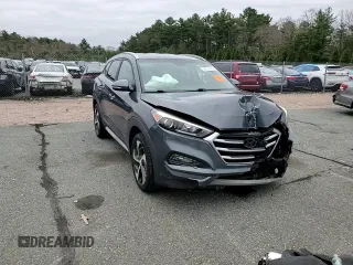 2017 Hyundai Tucson Sport with VIN KM8J3CA29HU495246, listed as a Copart auction lot 52799745 with 107,162 mi miles and Salvage Title. Bid and sale history available at DreamBid. Image 12.