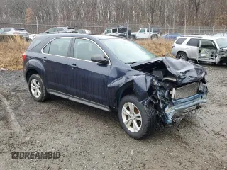 2017 Chevrolet Equinox LS with VIN 2GNALBEK5H1600909, listed as a Copart auction lot 50034685 with 91,166 mi miles and Salvage Title. Bid and sale history available at DreamBid. Image 4.