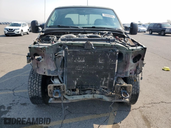 2004 Ford Super Duty F-250 XL with VIN 1FTNW21P94ED89516, listed as a Copart auction lot 70998904 with 351,625 mi miles and Salvage Title. Bid and sale history available at carsss.com. Image 5.