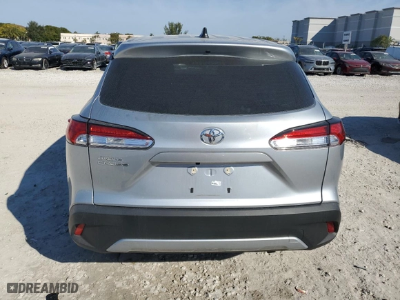 2023 Toyota Corolla Cross L with VIN 7MUAAAAG9PV054543, listed as a Copart auction lot 42987615 with NaN miles and Salvage Title. Bid and sale history available at carsss.com. Image 6.