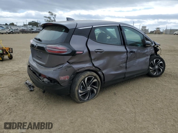 2023 Chevrolet Bolt EV 2LT z VIN 1G1FX6S05P4160473, wystawiony jako Copart lot #50808125 z przebiegiem 13 842 mil mil oraz Szkoda całkowita • Salvage title. Historia ofert i sprzedaży dostępna na DreamBid. Obrazek 3.