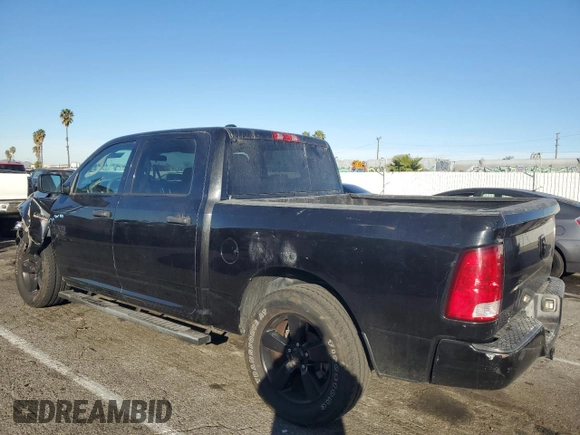 2018 Ram 1500 Tradesman with VIN 1C6RR6KT6JS292760, listed as a Copart auction lot 84834094 with 80,143 mi miles and Salvage title. Bid and sale history available at DreamBid. Image 2.