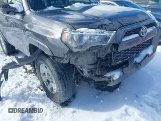 2018 Toyota 4Runner SR5 with VIN JTEBU5JR6J5536801, listed as a IAAI auction lot 41674894 with 136,859 mi miles and . Bid and sale history available at DreamBid. Image 6.