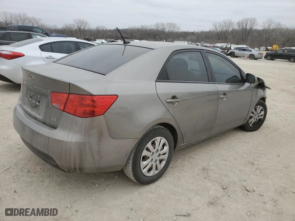 2012 Kia Forte EX with VIN KNAFU4A25C5628579, listed as a Copart auction lot 44925325 with 0 mi miles and Salvage Title. Bid and sale history available at carsss.com. Image 3.