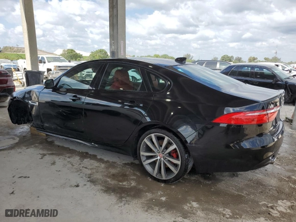 2016 Jaguar XF S with VIN SAJBM4BV2GCY05781, listed as a Copart auction lot 52894265 with 68,346 mi miles and Salvage Title. Bid and sale history available at carsss.com. Image 2.