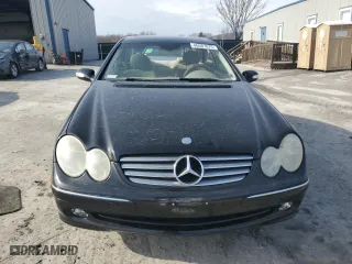 2003 Mercedes-Benz CLK-Class 3.2L with VIN WDBTJ65J03F060679, listed as a Copart auction lot 46507675 with 66,530 mi miles and Salvage Title. Bid and sale history available at carsss.com. Image 5.