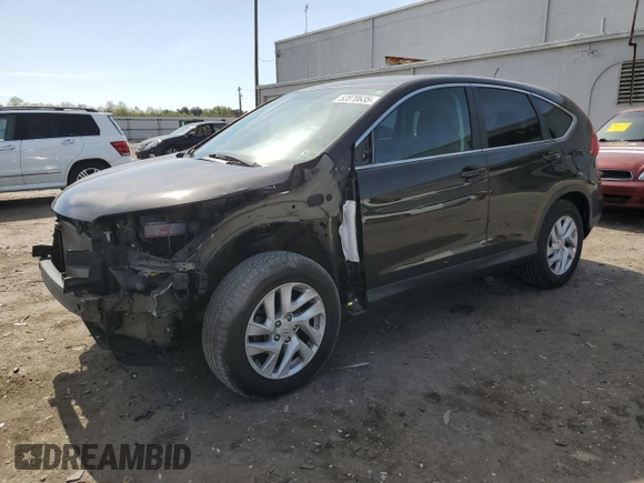 2015 Honda CR-V EX with VIN 2HKRM4H55FH622947, listed as a Copart auction lot 52870635 with 58,403 mi miles and Salvage Title. Bid and sale history available at DreamBid. Image 1.