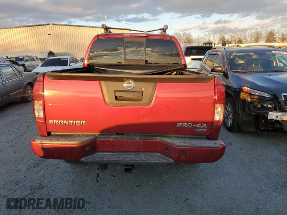 2017 Nissan Frontier Pro-4X z VIN 1N6DD0EV3HN773292, wystawiony jako Copart lot #41412665 z przebiegiem 178 287 mil mil oraz Szkoda całkowita • Salvage title. Historia ofert i sprzedaży dostępna na DreamBid. Obrazek 6.