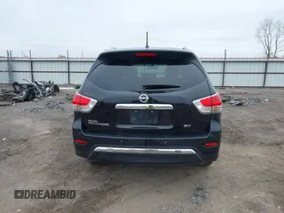 2016 Nissan Pathfinder Platinum with VIN 5N1AR2MN6GC624904, listed as a IAAI auction lot 41921662 with 77,025 mi miles. Bid and sale history available at carsss.com. Image 17.