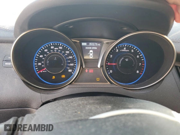 2016 Hyundai Genesis Coupe 3.8L Base with VIN KMHHT6KJ7GU134070, listed as a Copart auction lot 48253225 with 80,276 mi miles and Salvage Title. Bid and sale history available at carsss.com. Image 9.
