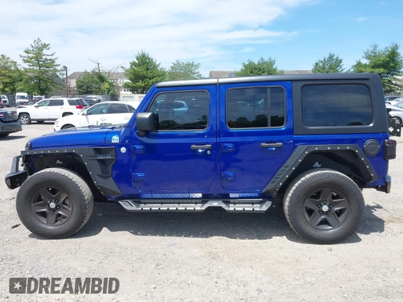 2019 Jeep Wrangler Unlimited Sport Altitude with VIN 1C4HJXDG2KW532866, listed as a IAAI auction lot 42320008 with 66,316 mi miles and . Bid and sale history available at DreamBid. Image 14.