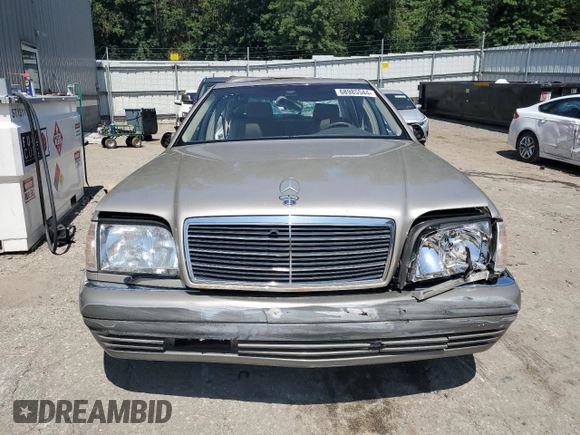 1996 Mercedes-Benz S 320 z VIN WDBGA33EXTA319438, wystawiony jako Copart lot #68985544 z przebiegiem Nie podano mil oraz Szkoda całkowita • Salvage title. Historia ofert i sprzedaży dostępna na DreamBid. Obrazek 5.