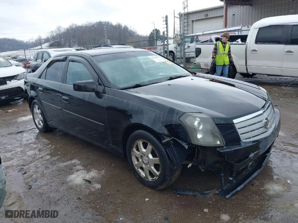 2007 Cadillac CTS with VIN 1G6DP577870197882, listed as a IAAI auction lot 41532871 with 123,627 mi miles. Bid and sale history available at carsss.com. Image 1.