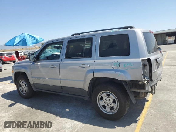 2016 Jeep Patriot Sport with VIN 1C4NJRBB4GD614526, listed as a Copart auction lot 56717795 with 159,955 mi miles and Salvage title. Bid and sale history available at DreamBid. Image 2.
