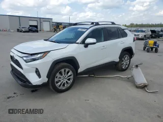 2025 Toyota RAV4 XLE Premium with VIN 2T3C1RFV1SW373483, listed as a Copart auction lot 51568035 with 2,455 mi miles and Salvage title. Bid and sale history available at DreamBid. Image 1.