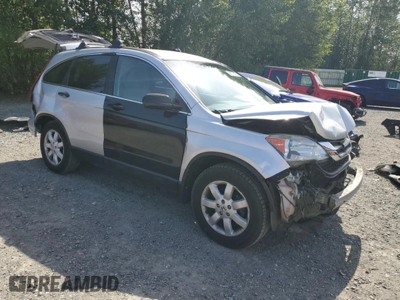 2011 Honda CR-V SE with VIN 5J6RE4H42BL122023, listed as a Copart auction lot 60573825 with 103,277 mi miles and Salvage title. Bid and sale history available at DreamBid. Image 4.