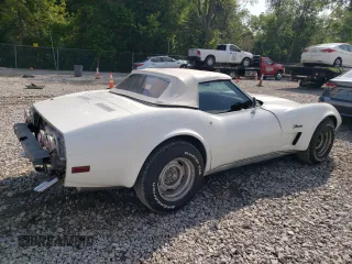 1974 Chevrolet Corvette with VIN 1Z67J4S405054, listed as a Copart auction lot 66356575 with 7,810 mi miles and Salvage title. Bid and sale history available at DreamBid. Image 3.