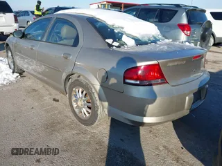 2002 Chrysler Sebring Touring with VIN 1C3AL56R22N170613, listed as a IAAI auction lot 41267706 with Not provided miles and . Bid and sale history available at DreamBid. Image 3.