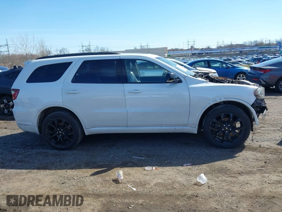2019 Dodge Durango GT Plus with VIN 1C4RDJDG6KC561006, listed as a IAAI auction lot 41819583 with 53,395 mi miles and . Bid and sale history available at DreamBid. Image 12.