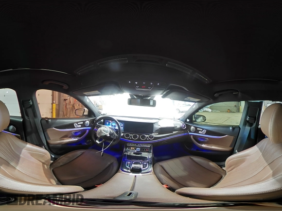 2018 Mercedes-Benz E 300 with VIN WDDZF4JB7JA314257, listed as a Copart auction lot 54071805 with 76,658 mi miles and Salvage title. Bid and sale history available at DreamBid. Image 14.