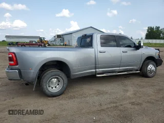 2023 Ram 3500 Laramie with VIN 3C63RRJL0PG501435, listed as a Copart auction lot 62786764 with 21,273 mi miles and Salvage Title. Bid and sale history available at carsss.com. Image 3.