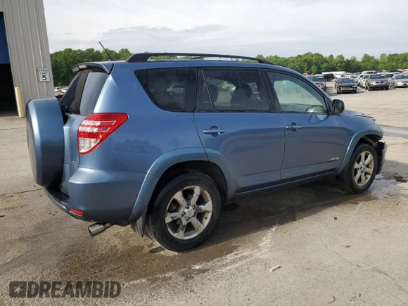 2010 Toyota RAV4 Limited with VIN JTMDK4DV9AD012179, listed as a Copart auction lot 58740365 with 206,778 mi miles and Salvage title. Bid and sale history available at DreamBid. Image 3.