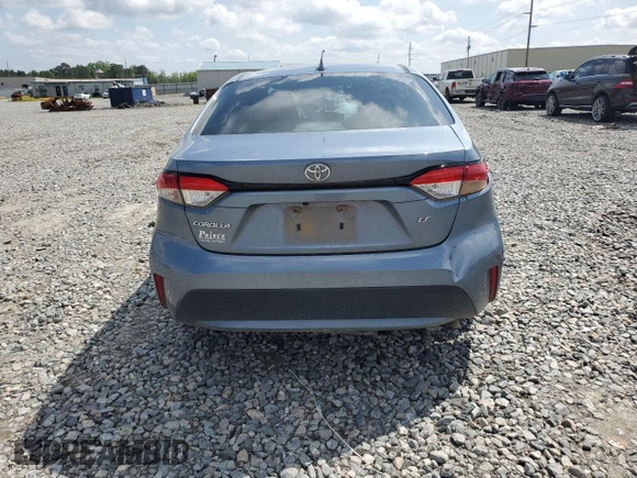 2021 Toyota Corolla LE with VIN 5YFEPMAE9MP203094, listed as a Copart auction lot 51354135 with 98,216 mi miles and Salvage Title. Bid and sale history available at DreamBid. Image 6.