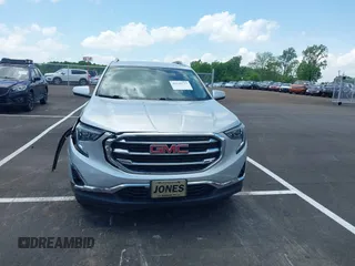 2018 GMC Terrain SLT with VIN 3GKALPEX1JL322925, listed as a IAAI auction lot 42145713 with 146,418 mi miles and . Bid and sale history available at carsss.com. Image 12.