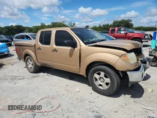 2005 Nissan Frontier LE with VIN 1N6AD07U85C437443, listed as a Copart auction lot 63323025 with 229,871 mi miles and Non repairable. Bid and sale history available at DreamBid. Image 4.