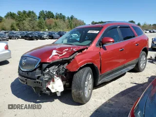 2012 Buick Enclave Leather with VIN 5GAKRCED8CJ235693, listed as a Copart auction lot 55089775 with 123,235 mi miles and Clean Title. Bid and sale history available at carsss.com. Image 1.