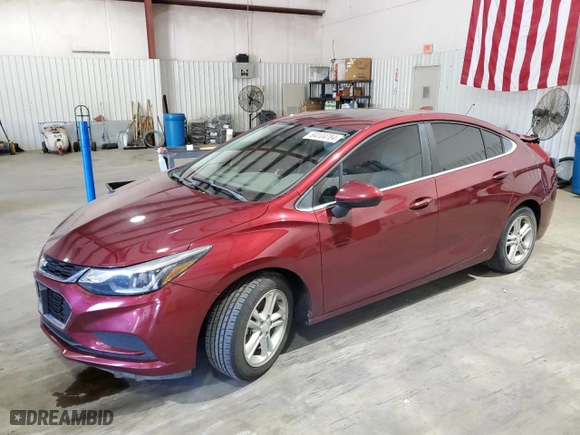 2016 Chevrolet Cruze LT with VIN 1G1BE5SM9G7251908, listed as a Copart auction lot 84104784 with 99,874 mi miles and Salvage Title. Bid and sale history available at carsss.com. Image 1.