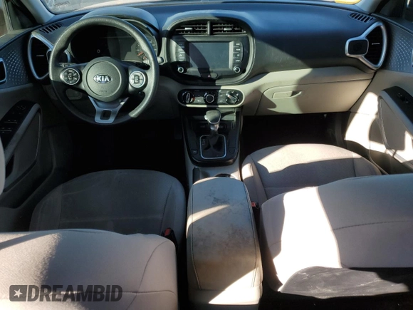2020 Kia Soul S with VIN KNDJ23AU9L7082355, listed as a Copart auction lot 45051825 with 25,107 mi miles and Salvage Title. Bid and sale history available at carsss.com. Image 8.