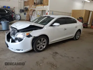 2013 Buick LaCrosse Premium 2 with VIN 1G4GH5E32DF121909, listed as a Copart auction lot 72170224 with 169,868 mi miles and Salvage Title. Bid and sale history available at carsss.com. Image 1.