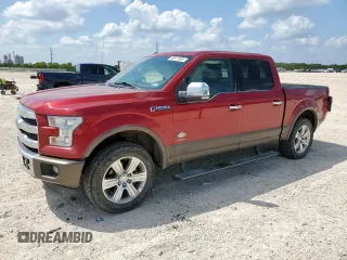 2016 Ford F-150 XL with VIN 1FTEW1CG6GFD19235, listed as a Copart auction lot 59817695 with 154,176 mi miles and Salvage title. Bid and sale history available at DreamBid. Image 1.